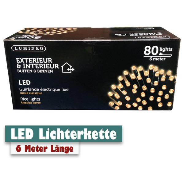 LED Lichterkette 6m